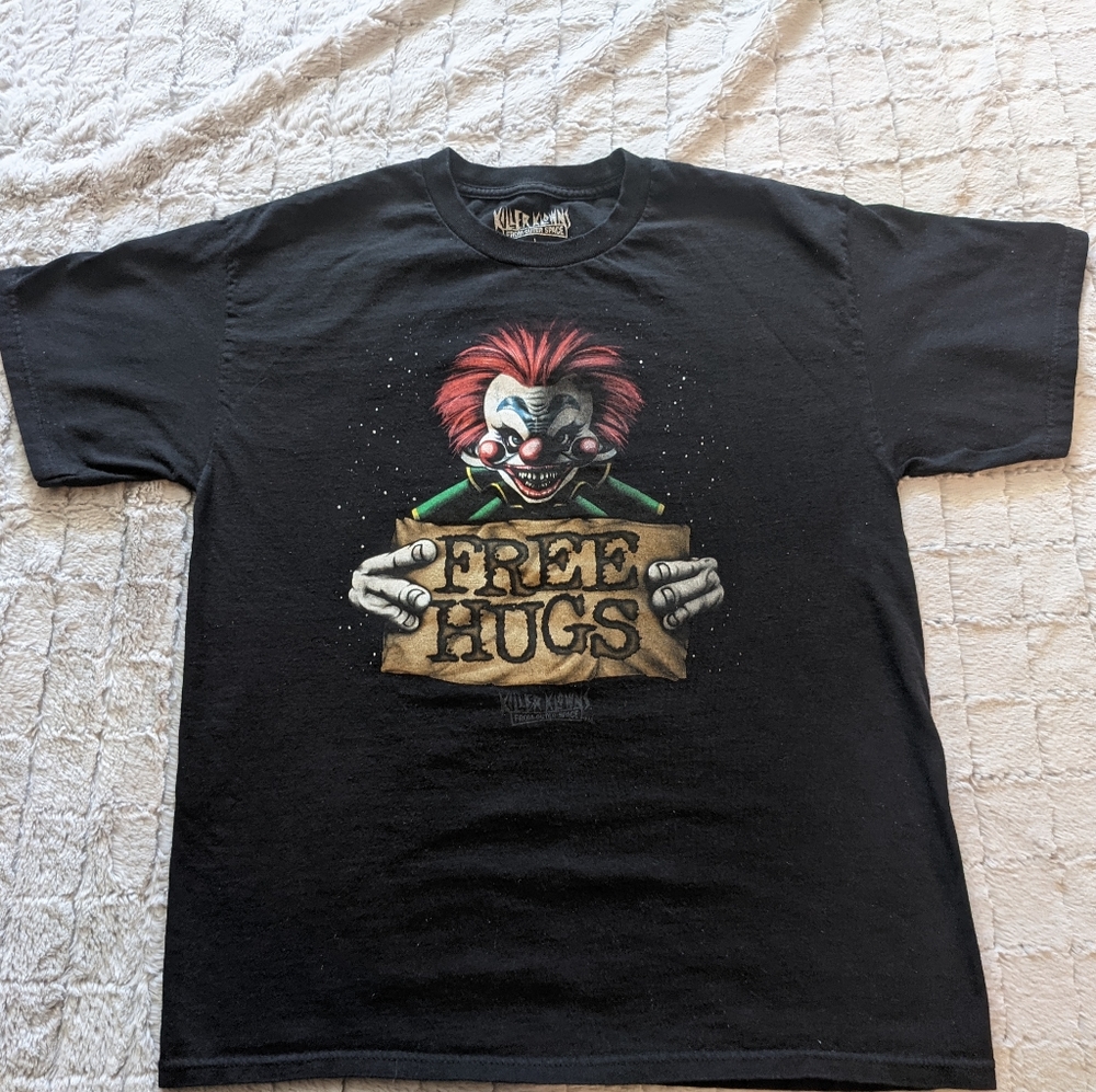 Killer Klowns From Outer Space Rudy Clown Novelty Movie Shirt